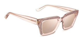 Jimmy Choo MEGS/S women Pink Squared Sunglasses