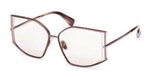 Max Mara Menton 4 Mm0142 Unisex Gold Cat Eye Sunglasses