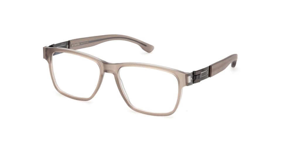 ic!berlin META IC5039 unisex Brown Squared Eyeglasses – Otticanet USA