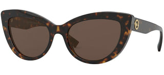 Versace MEUDA ICON VE 4388 women Havana Cat Eye Sunglasses