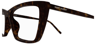 Saint Laurent MICA THIN OPT SL 737 women Havana Squared Eyeglasses