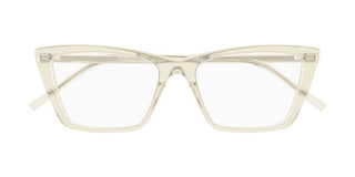 Saint Laurent MICA THIN OPT SL 737 women Yellow Squared Eyeglasses
