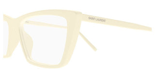 Saint Laurent MICA THIN OPT SL 737 women White Squared Eyeglasses