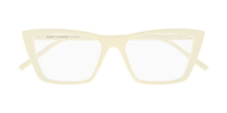 Saint Laurent MICA THIN OPT SL 737 women White Squared Eyeglasses