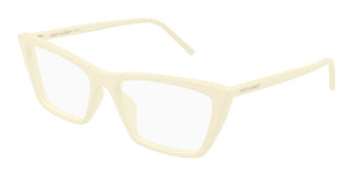 Saint Laurent MICA THIN OPT SL 737 women White Squared Eyeglasses