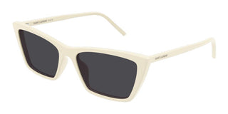 Saint Laurent MICA THIN SUN SL 737 women White Squared Sunglasses