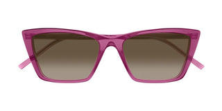 Saint Laurent MICA THIN SUN SL 737 women Pink Squared Sunglasses