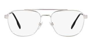 Burberry MICHAEL BE 1377 men Silver Pilot Eyeglasses