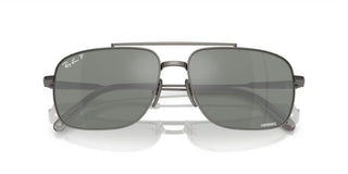 Ray-Ban MICHAEL TITANIUM RB 8096 unisex Grey Geometric Sunglasses