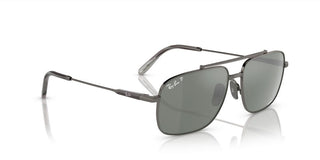 Ray-Ban MICHAEL TITANIUM RB 8096 unisex Grey Geometric Sunglasses