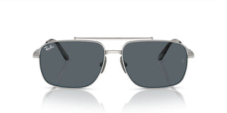 Ray-Ban MICHAEL TITANIUM RB 8096 unisex Silver Geometric Sunglasses