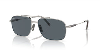 Ray-Ban MICHAEL TITANIUM RB 8096 unisex Silver Geometric Sunglasses