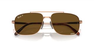 Ray-Ban MICHAEL TITANIUM RB 8096 unisex Brown Geometric Sunglasses
