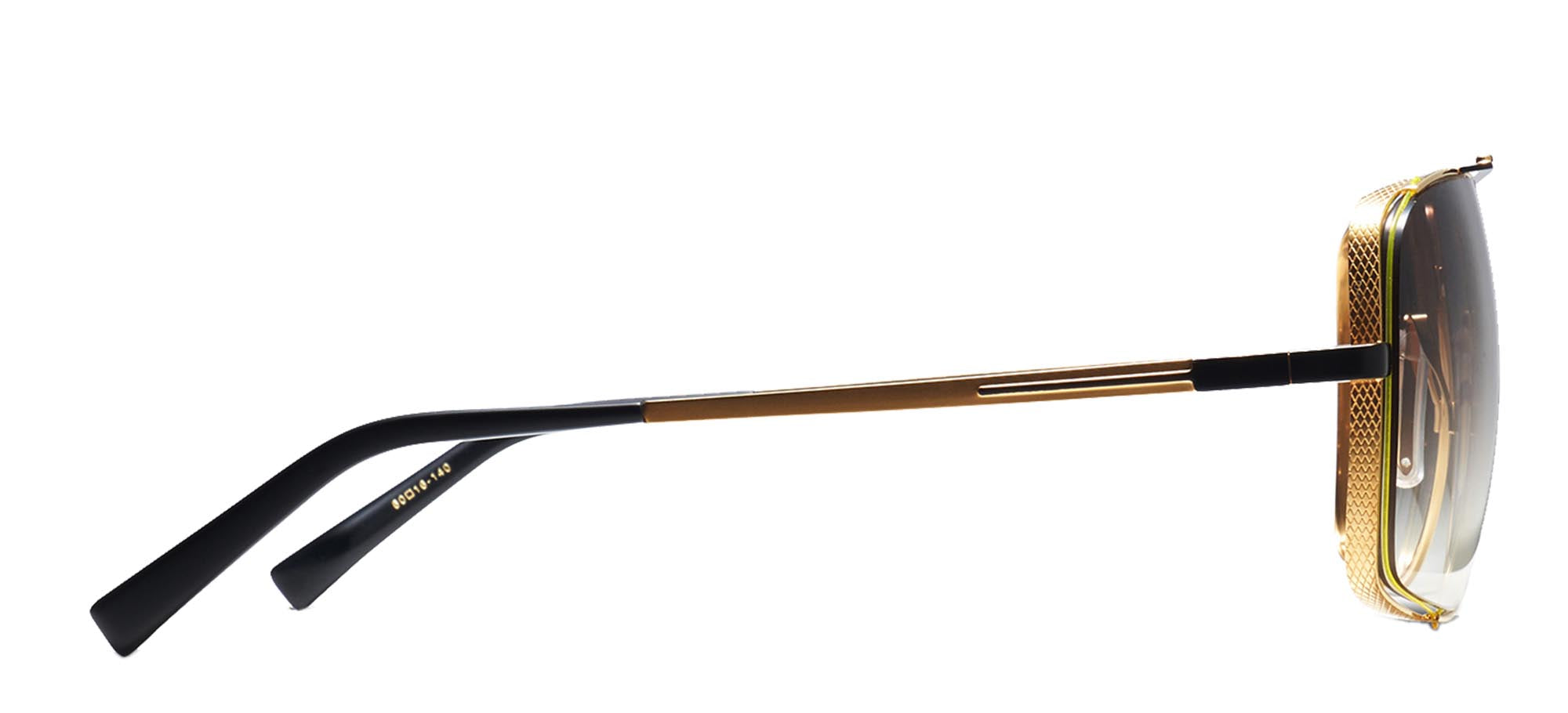 Dita Midnight Special Unisex Gold Pilot Sunglasses – Otticanet USA