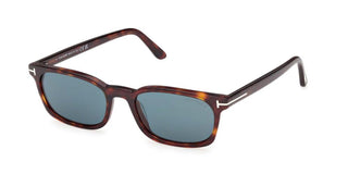 Tom Ford MILES-02 FT1300 unisex Havana Rectangle Sunglasses