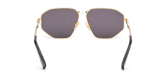 Max Mara Miller 4 Mm0143 Unisex Gold Geometric Sunglasses