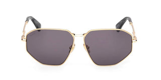 Max Mara Miller 4 Mm0143 Unisex Gold Geometric Sunglasses