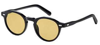 Moscot Miltzen Base 2 Unisex Black Geometric Sunglasses