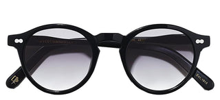 Moscot Miltzen Base 2 - Whit American Grey Unisex Black Geometric Sunglasses