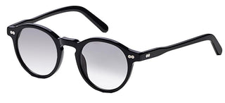 Moscot Miltzen Base 2 - Whit American Grey Unisex Black Geometric Sunglasses
