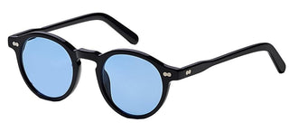 Moscot Miltzen Base 2 - Whit Celebrity Blue Unisex Black Geometric Sunglasses