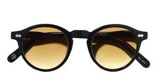 Moscot Miltzen Base 2 - Whit Chestnut Fade Unisex Black Geometric Sunglasses