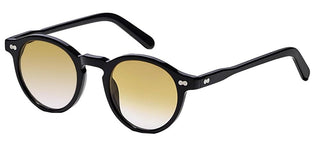 Moscot Miltzen Base 2 - Whit Chestnut Fade Unisex Black Geometric Sunglasses