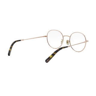 DIOR Mini CD O R6F women Rose gold Round Eyeglasses