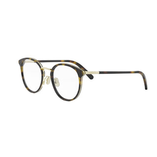 DIOR Mini CD O Mini CD O R7F women Havana Round Eyeglasses