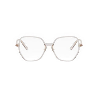 DIOR Mini CD O Mini CD O S8F women Brown Geometric Eyeglasses