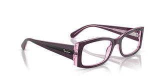 Ray-ban Miriam Rx 5434 Women Violet Rectangle Eyeglasses