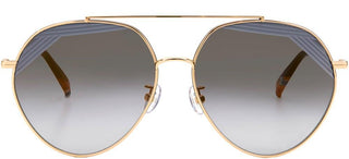 Missoni MIS 0015/S women Gold Pilot Sunglasses