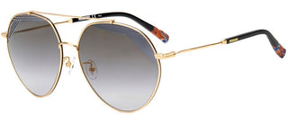 Missoni MIS 0015/S women Gold Pilot Sunglasses