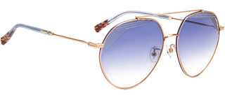 Missoni MIS 0015/S women Rose gold Pilot Sunglasses