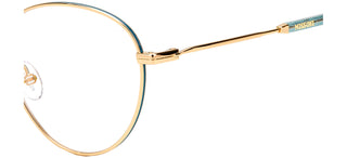 Missoni MIS 0018 women Gold Round Eyeglasses
