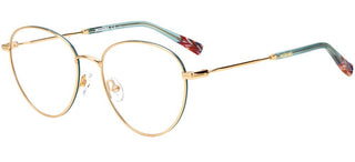 Missoni MIS 0018 women Gold Round Eyeglasses