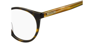 Missoni MIS 0032 women Havana Round Eyeglasses