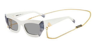 Missoni Mis 0151/s Women White Squared Sunglasses
