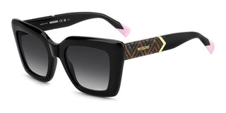 Missoni Mis 0214/s Women Black Cat Eye Sunglasses