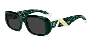 Missoni MIS 0220/S women Green Rectangle Sunglasses
