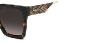 Missoni Mis 0264/g/s Women Havana Squared Sunglasses