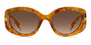 Marc Jacobs MJ 1099/S women Brown Oval Sunglasses
