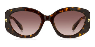Marc Jacobs MJ 1099/S women Havana Oval Sunglasses