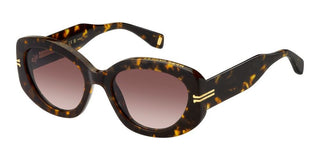 Marc Jacobs MJ 1099/S women Havana Oval Sunglasses
