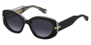 Marc Jacobs MJ 1099/S women Black Oval Sunglasses