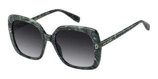 Marc Jacobs Mj 1138/s Women Green Squared Sunglasses