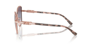 Michael Kors Mk 1144b Catalonia Women Rose Gold Butterfly Sunglasses