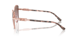Michael Kors Mk 1144b Catalonia Women Rose Gold Butterfly Sunglasses