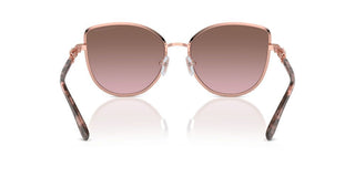 Michael Kors Mk 1144b Catalonia Women Rose Gold Butterfly Sunglasses
