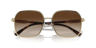 Michael Kors Mk 1145b Cadiz Women Gold Squared Sunglasses